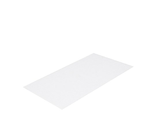 Toalha para Pés Premium Buddemeyer Branco 48 x 85 cm