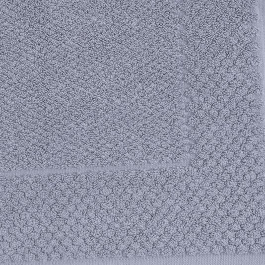 Toalha para Pés Premium Buddemeyer Luxus Cinza 48 x 85 cm
