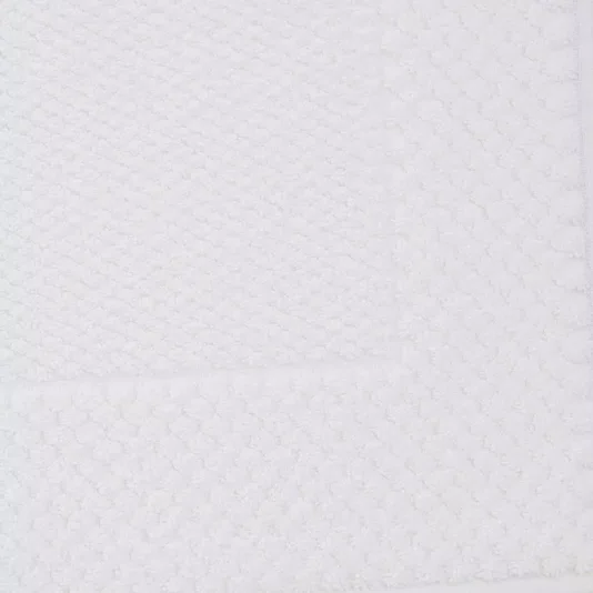 Toalha para Pés Premium Luxus Fio Egípcio Buddemeyer Branco 48 x 85 cm