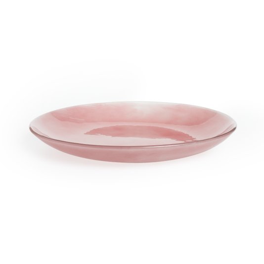 Travessa Baixa Em Vidro Amora 26 cm