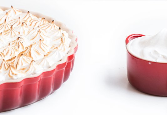 Travessa Canelada para Flan Heritage Le Creuset Vermelho 28 cm