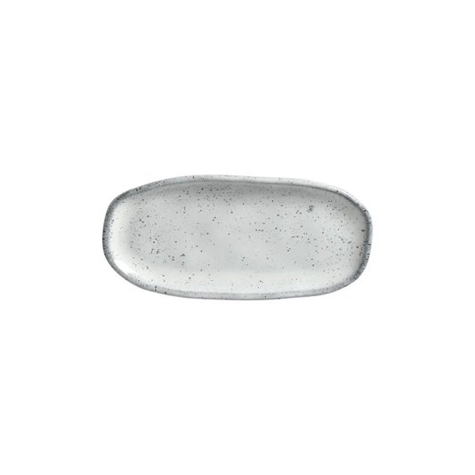Travessa Oval Rasa Mini Orgânica Porto Brasil Echo 16x8 cm