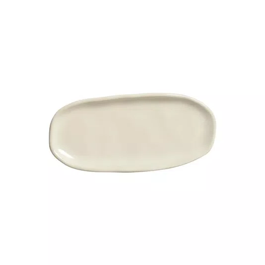Travessa Oval Rasa Mini Orgânico Clay Porto Brasil 16,5 cm