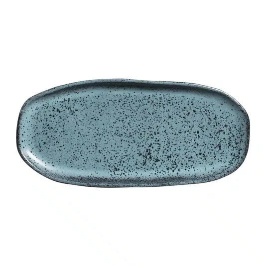 Travessa Oval Rasa P Orgânico Night Sky Porto Brasil 23 cm