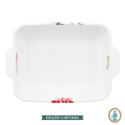 Travessa para Forno de Porcelana Squirrel Winter Wonderland Pip Studio Verde