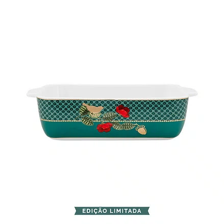 Travessa para Forno Dove Winter Wonderland Pip Studio Verde 21cm