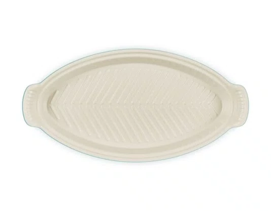 Travessa para Peixe com Tampa Heritage Le Creuset Bleu Riviera 34 cm