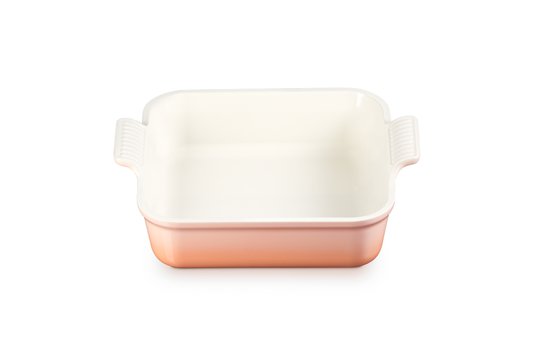 Travessa Quadrada Heritage Le Creuset Pêche 23 cm