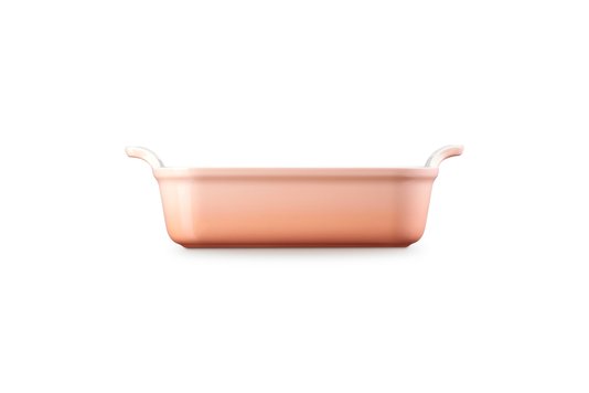 Travessa Quadrada Heritage Le Creuset Pêche 23 cm
