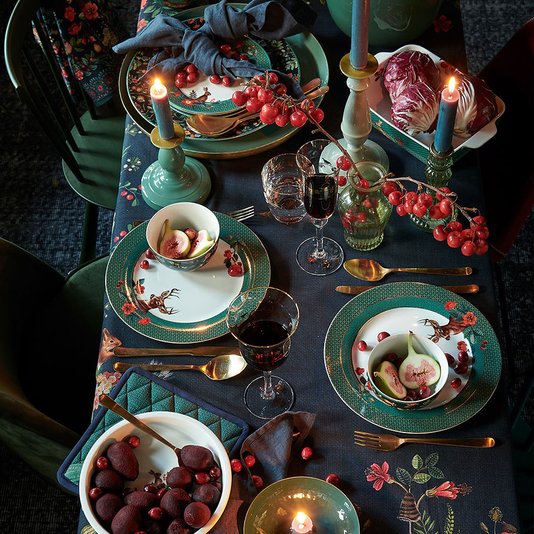 Travessa Rabbit Winter Wonderland Pip Studio Verde