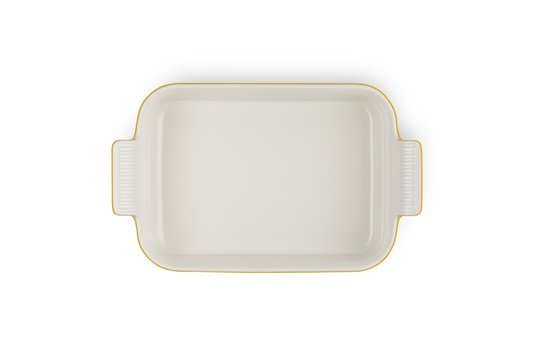 Travessa Retangular Cerâmica Heritage Le Creuset Nectar 26 cm