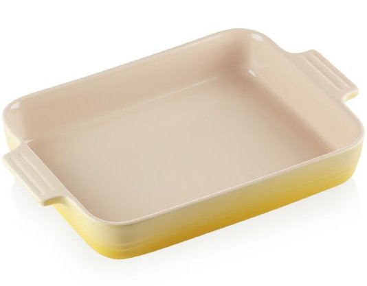 Travessa Retangular Classic Le Creuset Amarelo Soleil 32cm