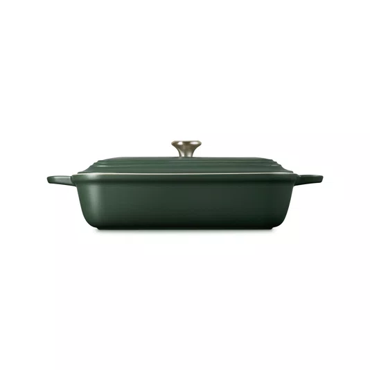 Travessa Retangular com Tampa San Francisco Le Creuset Foret 30 cm
