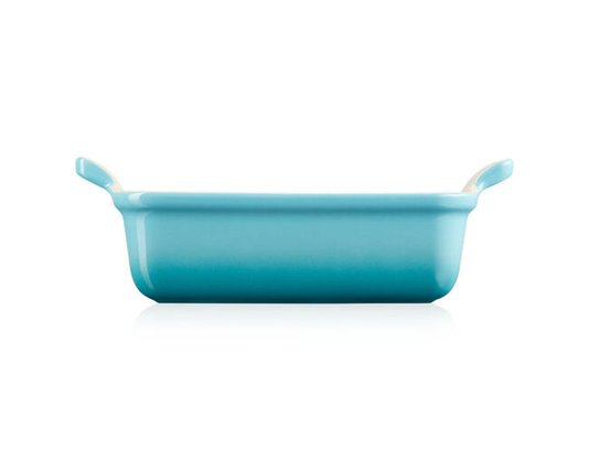 Travessa Retangular Heritage Le Creuset Azul Caribe 26 cm