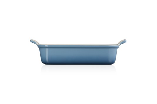 Travessa Retangular Heritage Le Creuset Chambray 26 cm