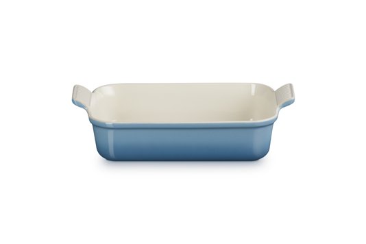 Travessa Retangular Heritage Le Creuset Chambray 26 cm