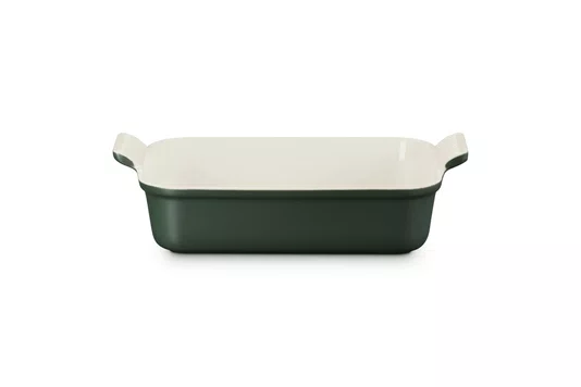 Travessa Retangular Heritage Le Creuset Foret 26 cm