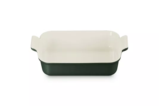 Travessa Retangular Heritage Le Creuset Foret 26 cm