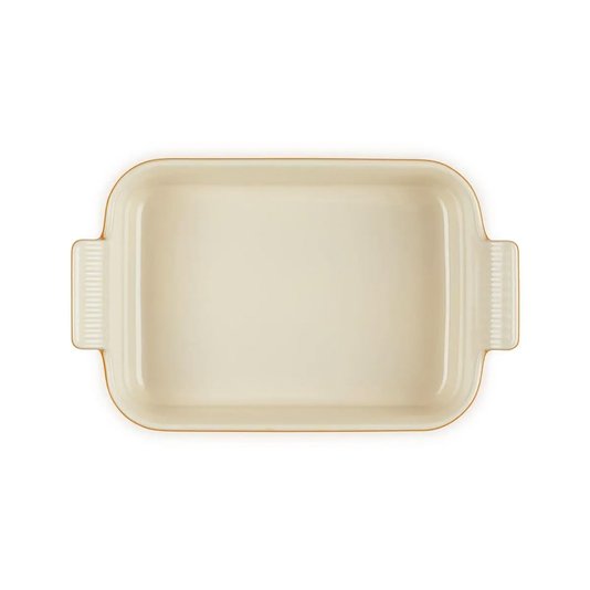 Travessa Retangular Heritage Le Creuset Laranja 19 cm