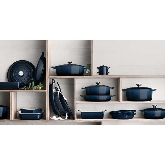 Travessa Retangular Heritage Le Creuset Nuit 26 cm
