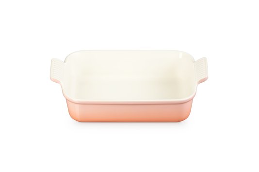 Travessa Retangular Heritage Le Creuset Pêche 26 cm