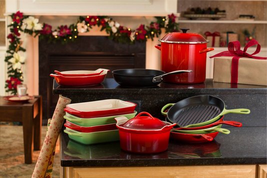 Travessa Retangular Heritage Le Creuset Vermelho 26 cm