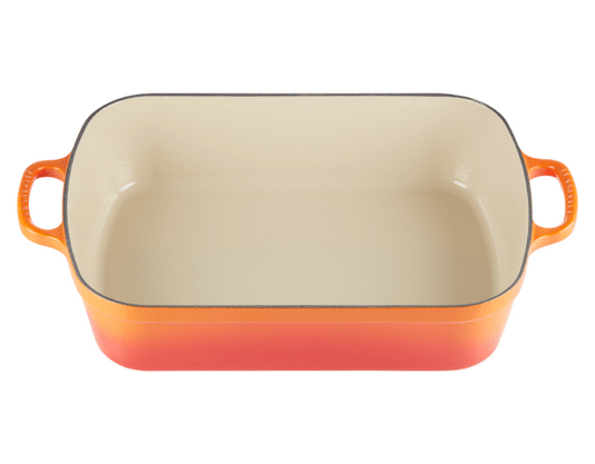 Travessa Retangular Signature Le Creuset Laranja 33 cm