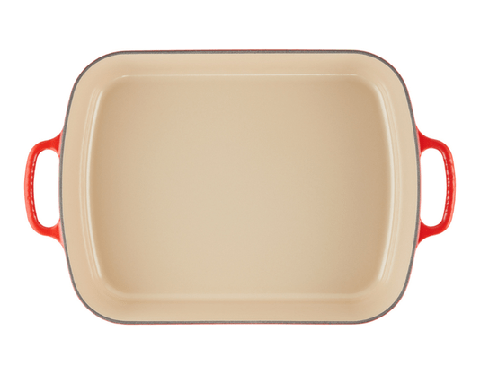 Travessa Retangular Signature Le Creuset Vermelho 37 cm