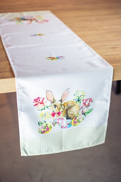 Trilho de Mesa Páscoa Tok da Casa 40 x 150 cm