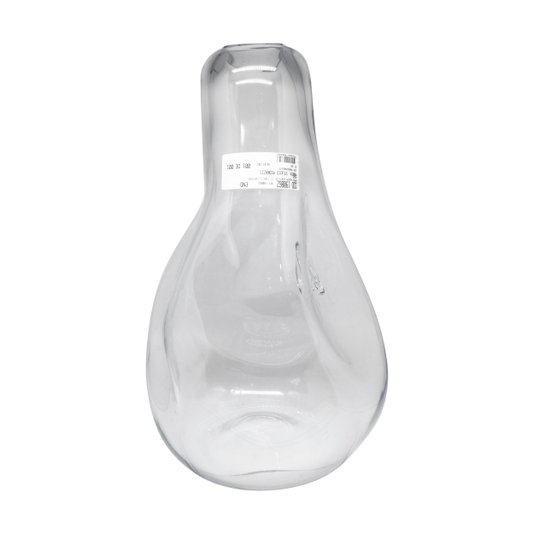 Vaso Nuvem Vertical com Topo e Cratera Studio Pedrazzi Transparente 45 cm
