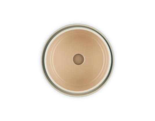 Vaso Para Ervas C/ Bandeja Azul Caribe Le Creuset 14CM
