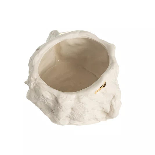 Vaso Série Volume Cachepot em Porcelana G Atelier Le Motif
