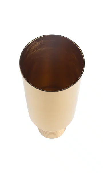 Vaso Tumbi St James Ouro 33 x 11 cm