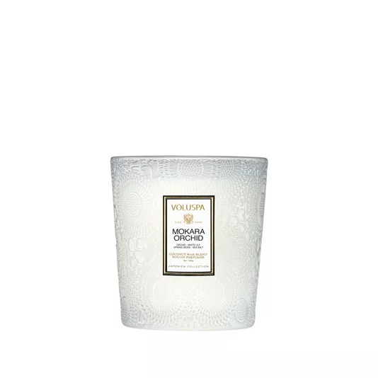 Vela Copo De Vidro Clássico Mokara Orchid Voluspa 60 Horas