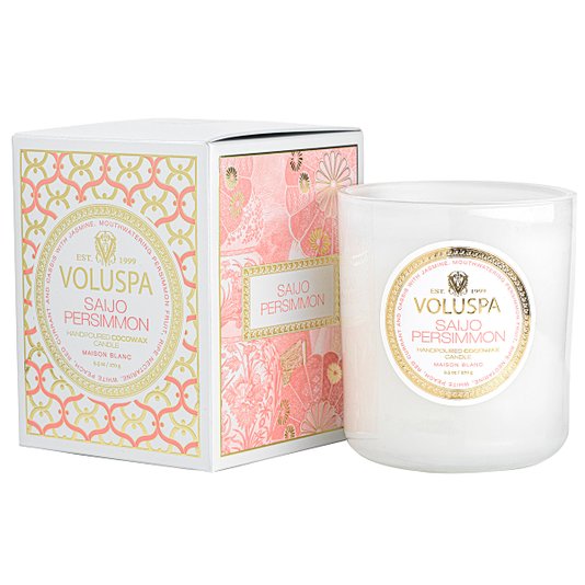 Vela Copo de Vidro + 60H Saijo Persimmon Voluspa