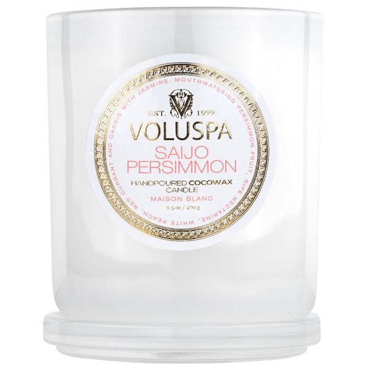 Vela Copo de Vidro + 60H Saijo Persimmon Voluspa