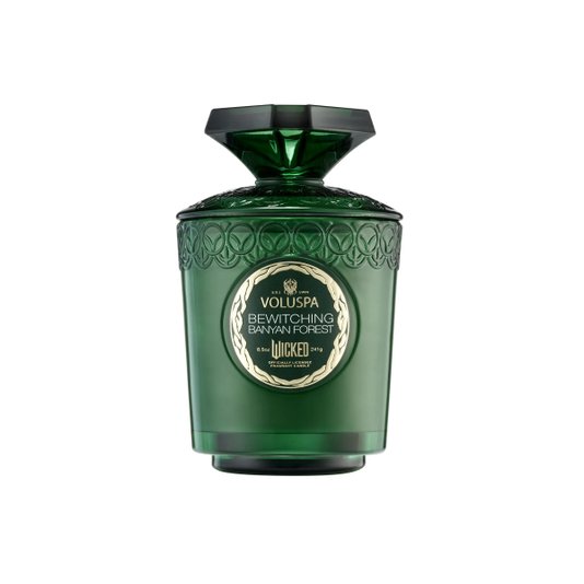 Vela Copo De Vidro Wicked Bewitching Banyan Forest Voluspa 60 Horas