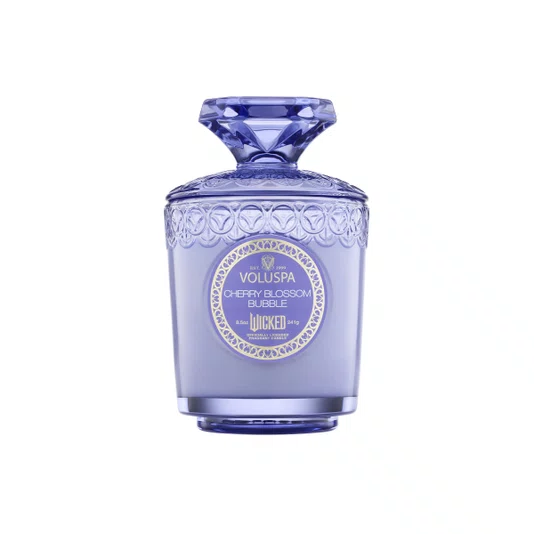 Vela Copo Wicked Cherry Blossom Bubble Voluspa 60 Horas