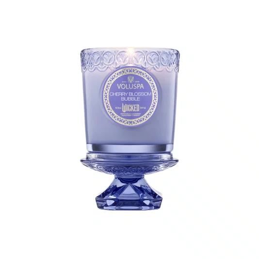 Vela Copo Wicked Cherry Blossom Bubble Voluspa 60 Horas
