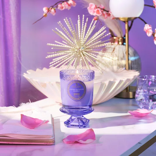 Vela Copo Wicked Cherry Blossom Bubble Voluspa 60 Horas