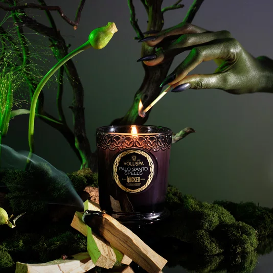 Vela Copo Wicked Palo Santo Spells Voluspa 60 Horas