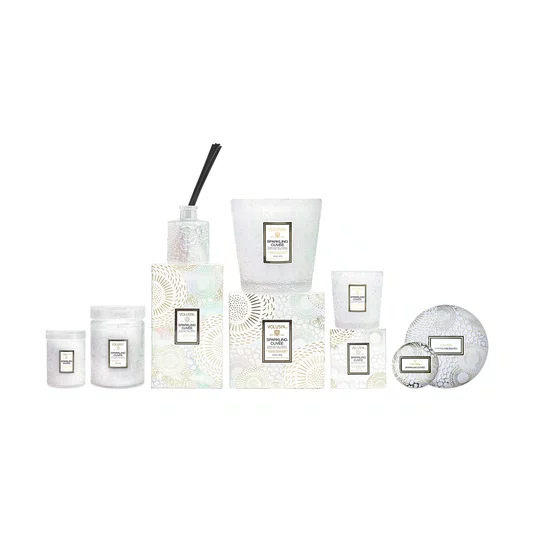 Vela Lata 3 Pavios Relevo Sparkling Cuvee Voluspa 60 Horas