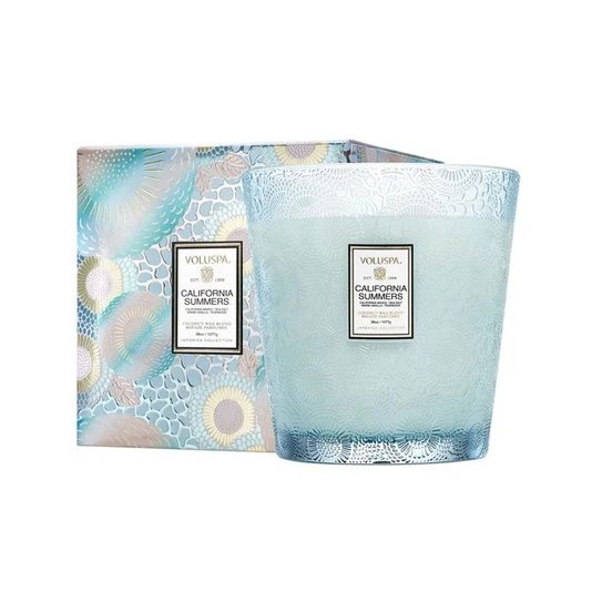 Vela Pedestal 3 Pavios California 80horas Voluspa