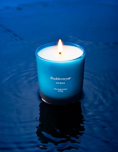 Vela Perfumada Acqua 200g Buddemeyer Perfumaria