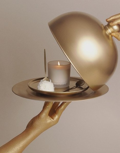 Vela Perfumada Bacio di Latte Lenvie 170 g