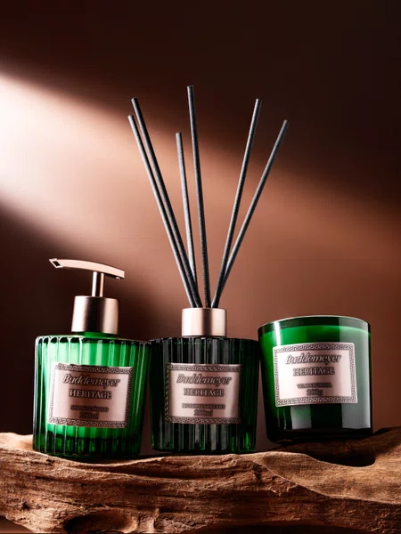 Vela Perfumada Heritage 200g Buddemeyer Perfumaria