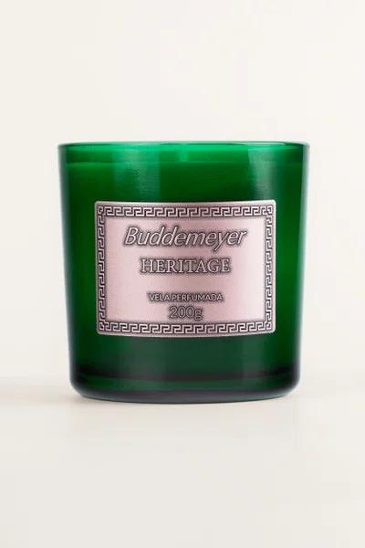 Vela Perfumada Heritage 200g Buddemeyer Perfumaria