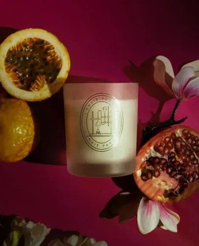 Vela Perfumada Lenvie Magnólia Pacífica 210 g