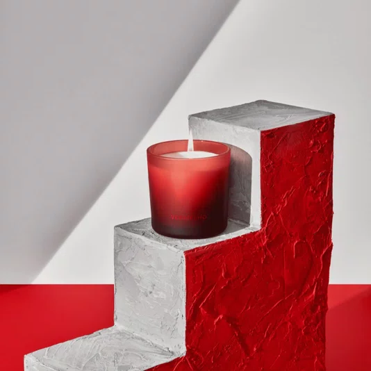 Vela Perfumada Masp Lenvie Vermelho 170 g