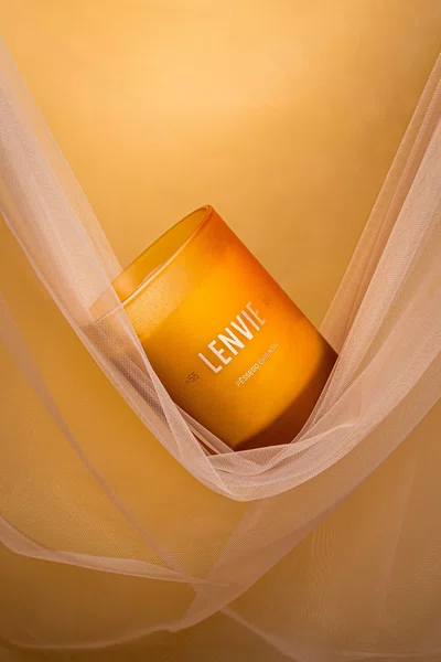 Vela Perfumada Pêssego Oriental Lenvie 210 g